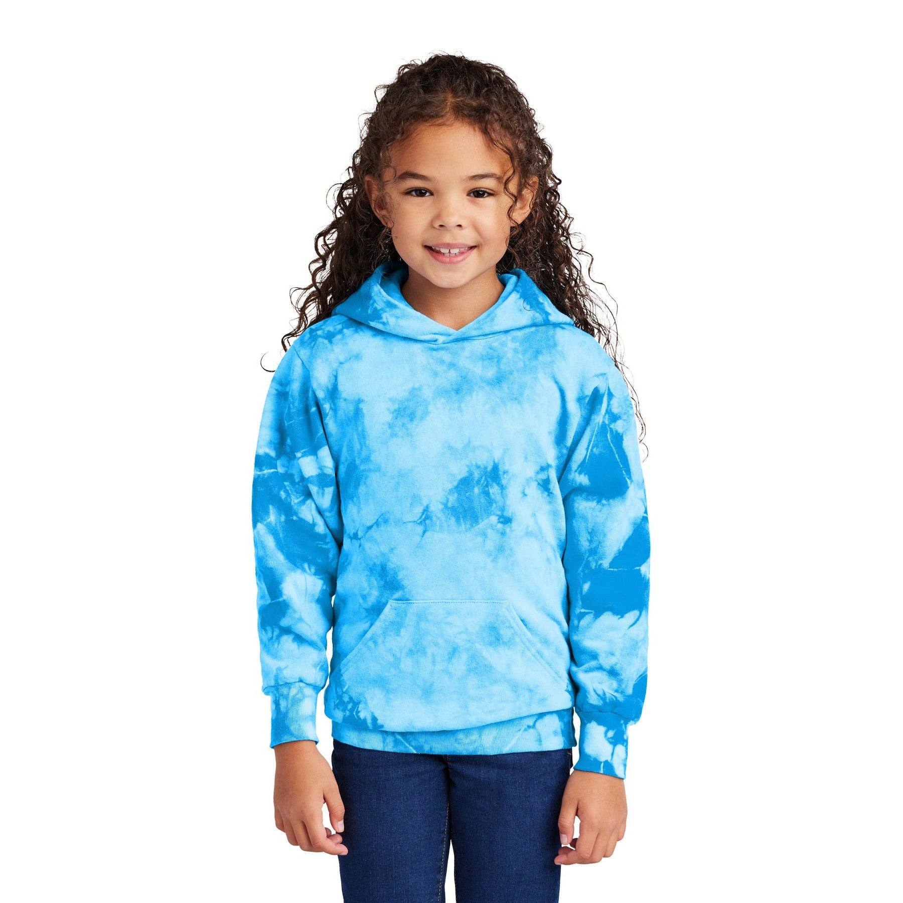 Port & Company-Port & Company® Youth Crystal Tie-Dye Pullover Hoodie PC144Y-MedTech-3